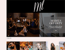 Tablet Screenshot of modelloungenyc.com